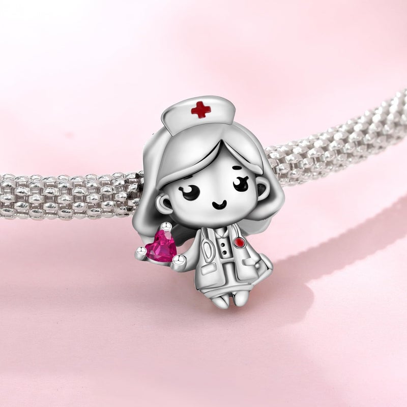CYCUFF Store 925 Sterling Silver Charms Suitable for Charm Necklaces, Bracelet Pendants Beads Jewellery Gift for Women Family Friends - Image 3